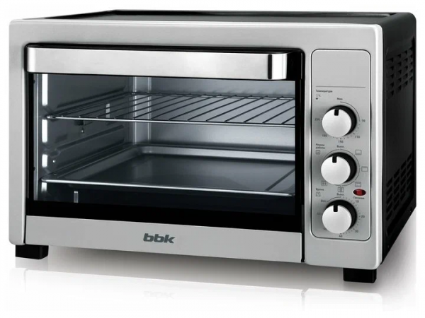 Мини-печь BBK OE3884MC (серебро)