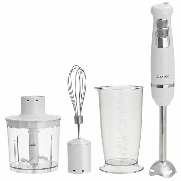 Погружной блендер Delta Lux DL-7041B (белый)