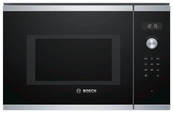 Микроволновая печь Bosch BFL554MS0,25 л, 900 Вт, автоматическая разморозка, дисплей 