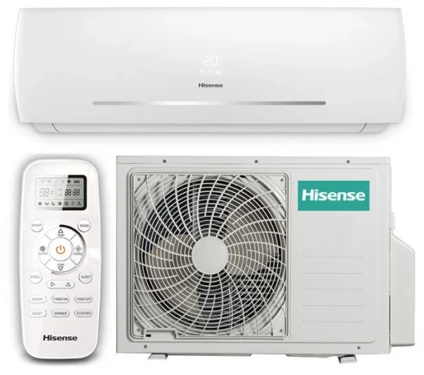 Сплит-система HISENSE NEO Classic A AS-18HR4RMADC00, 52 м², авторестарт, диагностика неисправностей, устранение запахов