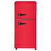 Холодильник HARPER HRF-T140M RED, 138 л, внешнее покрытие-металл, размораживание - ручное, 40 см х 105 см х 46 см