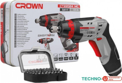 Шуруповерт Crown CT22024 MC (с АКБ)