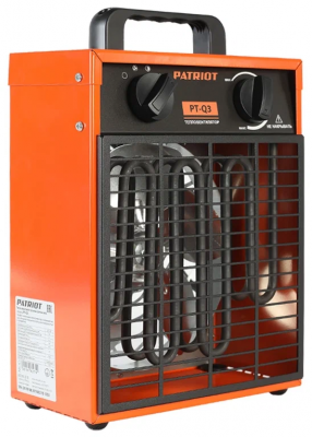Электрическая тепловая пушка PATRIOT 633307210 PT-Q 3 без горелки (3 кВт)