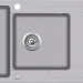 Кухонная мойка Aquasanita Lira SQL201AW (alumetallic 202)