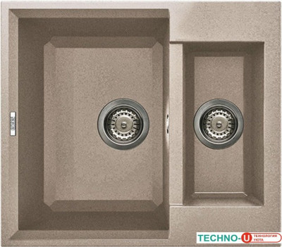 Кухонная мойка Elleci Easy 150 Tortora 43