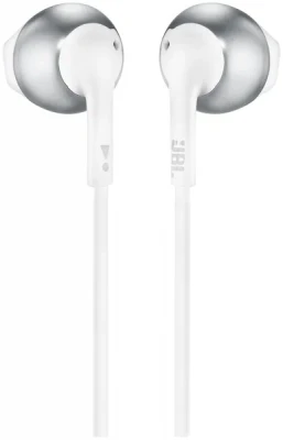 Наушники JBL T205 (серебристый)