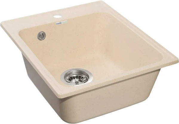 Кухонная мойка GranFest QUARZ Z-17 (бежевый)