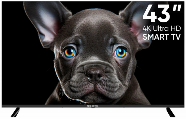 Телевизор TOPDEVICE TDTV43CS08U_BK SMART