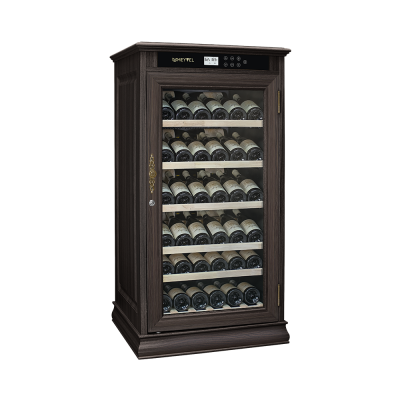 Винный шкаф Meyvel MV69-WD1-C (Dark Chocolate)