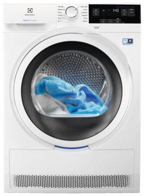 Сушильная машина Electrolux EW8H358S, белый, загрузка 8 кг, с тепловым насосом, A++