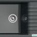 Кухонная мойка GranFest QUARZ GF-ZW72 (черный)
