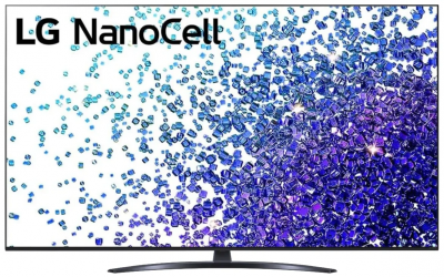 75" Телевизор LG 75NANO766PA NanoCell, HDR (2021), черный