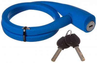 Велозамок тросовый STG TY4538 синий