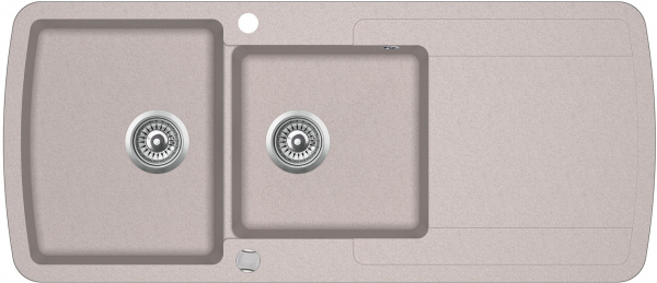 Кухонная мойка Aquasanita Lira SQL201AW (beige 110)