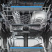 Встраиваемая посудомоечная машина Electrolux EEG63400L, сушка с AirDry Technology, 10 комплектов