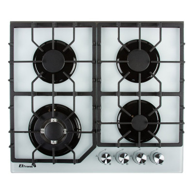 Варочная панель газовая ELTRONIC (33-03) 4 конфорки (белая)