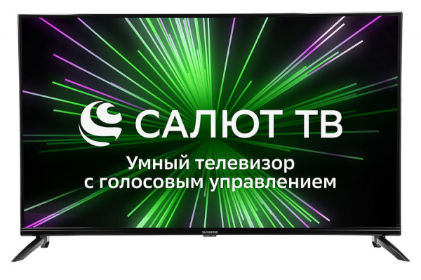 43" Телевизор Sunwind SUN-LED43XU11, 4K Ultra HD, черный