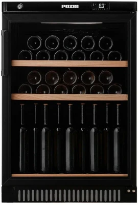 Винный шкаф Pozis ШВ-39 чёрный