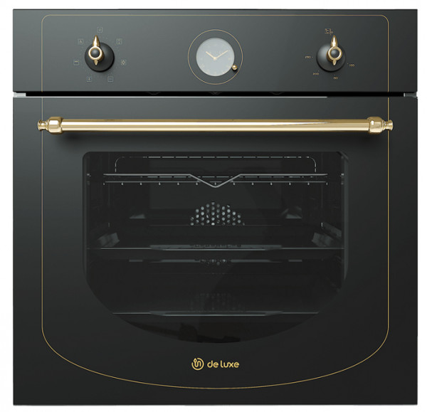 Электрический духовой шкаф De Luxe 6006.05эшв-061, черный