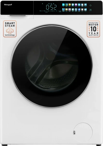 Стиральная машина с сушкой, инвертором и паром Weissgauff WMD 999 Inverter Steam