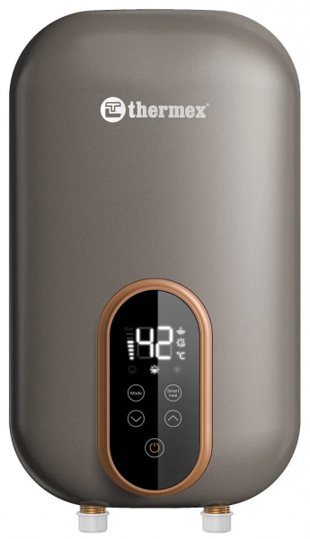 Проточный электрический водонагреватель Thermex Chief 7000 ЭдЭБ01147, матовый хром