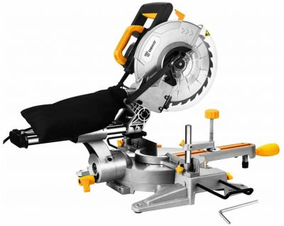 Торцовочная пила с протяжкой DEKO DKMS2200-255 Laser 063-4218, 2200 Вт