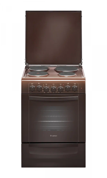 Кухонная плита GEFEST 6140-02 0001, электрическая, А, 4 зоны приготовления, выдвижной ящик, 55 л