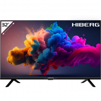 Телевизор HIBERG 32Y HD-R, диагональ 32 дюйма, HD, Smart TV, голосовое управление Алиса