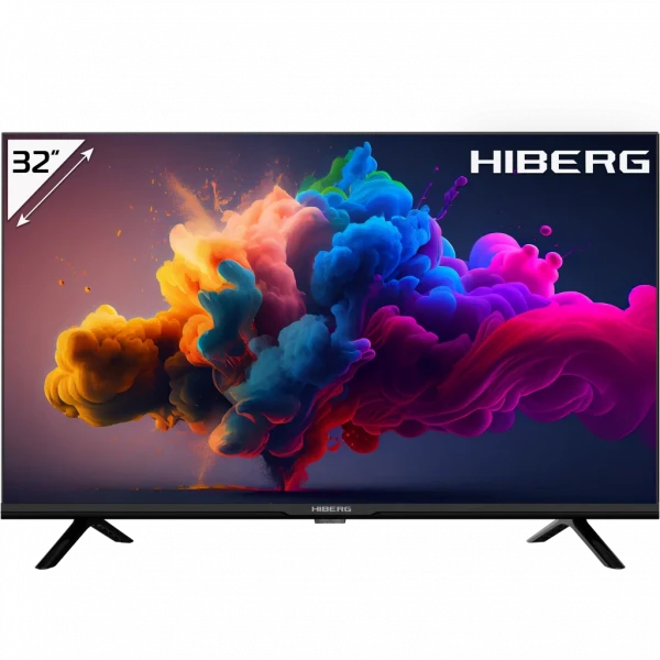 Телевизор HIBERG 32Y HD-R, диагональ 32 дюйма, HD, Smart TV, голосовое управление Алиса