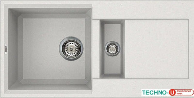 Кухонная мойка Elleci Easy 425 Bianco Titano 68