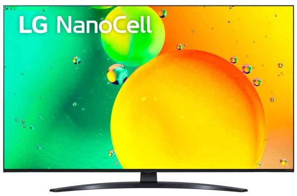 50" Телевизор LG 50NANO769QA.ARU 2022 NanoCell, HDR, LED RU, черный
