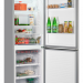 Холодильник Nordfrost NRB 162NF S, 279 л, внешнее покрытие-металл, размораживание - No Frost, 57.4 см х 188.4 см х 62.5 см
