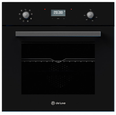 Электрический духовой шкаф De Luxe 6006.05эшв-047, черный