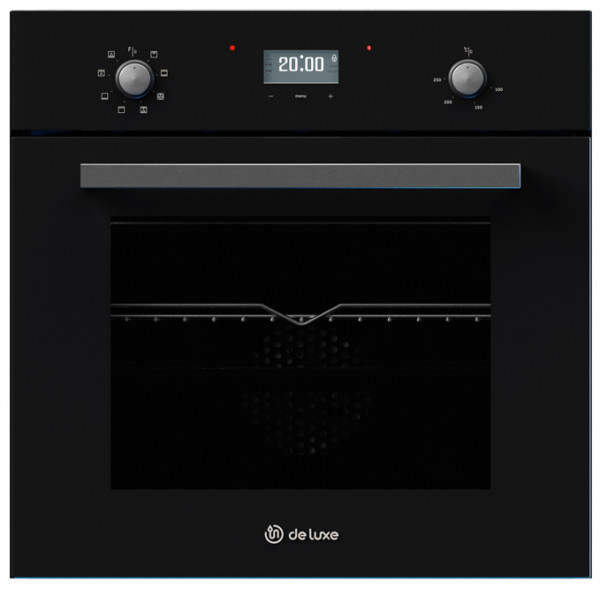 Электрический духовой шкаф De Luxe 6006.05эшв-047, черный