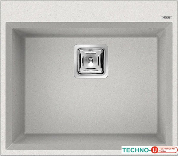 Кухонная мойка Elleci Karisma 105 Bianco Titano 68