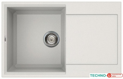 Кухонная мойка Elleci Easy 300 Bianco Titano 68