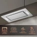 Вытяжка встраиваемая Weissgauff Aura 1350 WH, 1350 м³/час, управление сенсорное, 52x29.6x29.5см