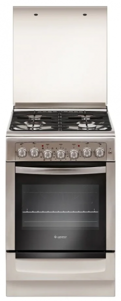 Кухонная плита GEFEST 5102-03 0027, комбинированная, 4 конфорки, А класс энергопотребления ,электрическая духовка, 55 л 