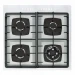 Кухонная плита GEFEST 6502-03 0242, комбинированная, 4 газовые конфорки, электроподжиг, 55 л