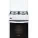 Кухонная плита GEFEST 5102-03, комбинированная, электроподжиг, 4 конфорки, газ-контроль горелок стола, электрическая духовка, 55 л