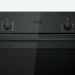 Встраиваемый духовой шкаф Bosch HBF512BB1T, Serie 2, объем 66 л, система защиты от детей, 5 режимов, AquaClean