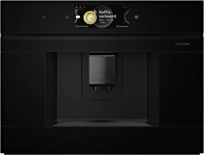 Встраиваемая кофемашина Bosch CTL9181B0, управление Home Connect, одновременное наполнение двух чашек, защита от детей