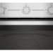 Встраиваемый электрический духовой шкаф Beko BBIC12100XD, нержавеющая сталь, поворотные переключатели, 4 режимов приготовления