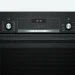 Встраиваемый духовой шкаф BOSCH HBJ558YB3Q, Serie 6, черный, панели EcoClean, телескопические направляющие