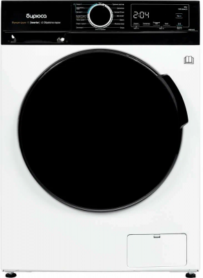 Стиральная машина БИРЮСА WMD-MX814/15 (с сушкой) белый, 8/6 кг, 1400 об/мин, 16 программ, с паром, инверторная 