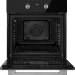 Духовой шкаф Weissgauff EOV 661 PDB, чёрный, 69 л, утапливаемые рукоятки, гидролизная очистка, 6 режимов