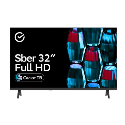 Телевизор SBER SDX 32F2139B SMART TV Full HD безрамочный