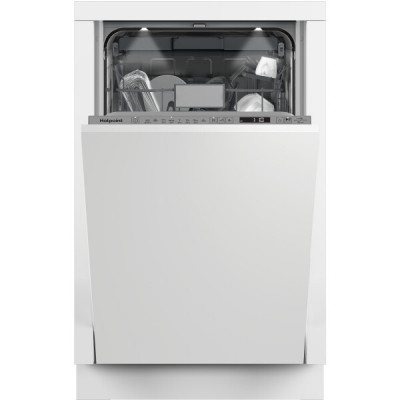 Встраиваемая посудомоечная машина Hotpoint HIS 2C69 S, узкая, загрузка комплектов посуды 11, конденсационная