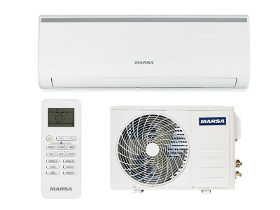 Сплит-система MARSA RK-09MTA4G/RK-09MTA4EG, 25 м², антикорозийное покрытие, воздушный фильтр, низкий уровень шума