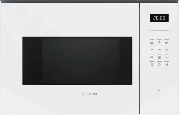 Встраиваемая микроволновая печь Bosch BEL554MW2, 25 л, гриль, белый